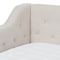 Baxton Studio Perry Modern Light Beige Daybed with Trundle 141-7929 - alternate 7